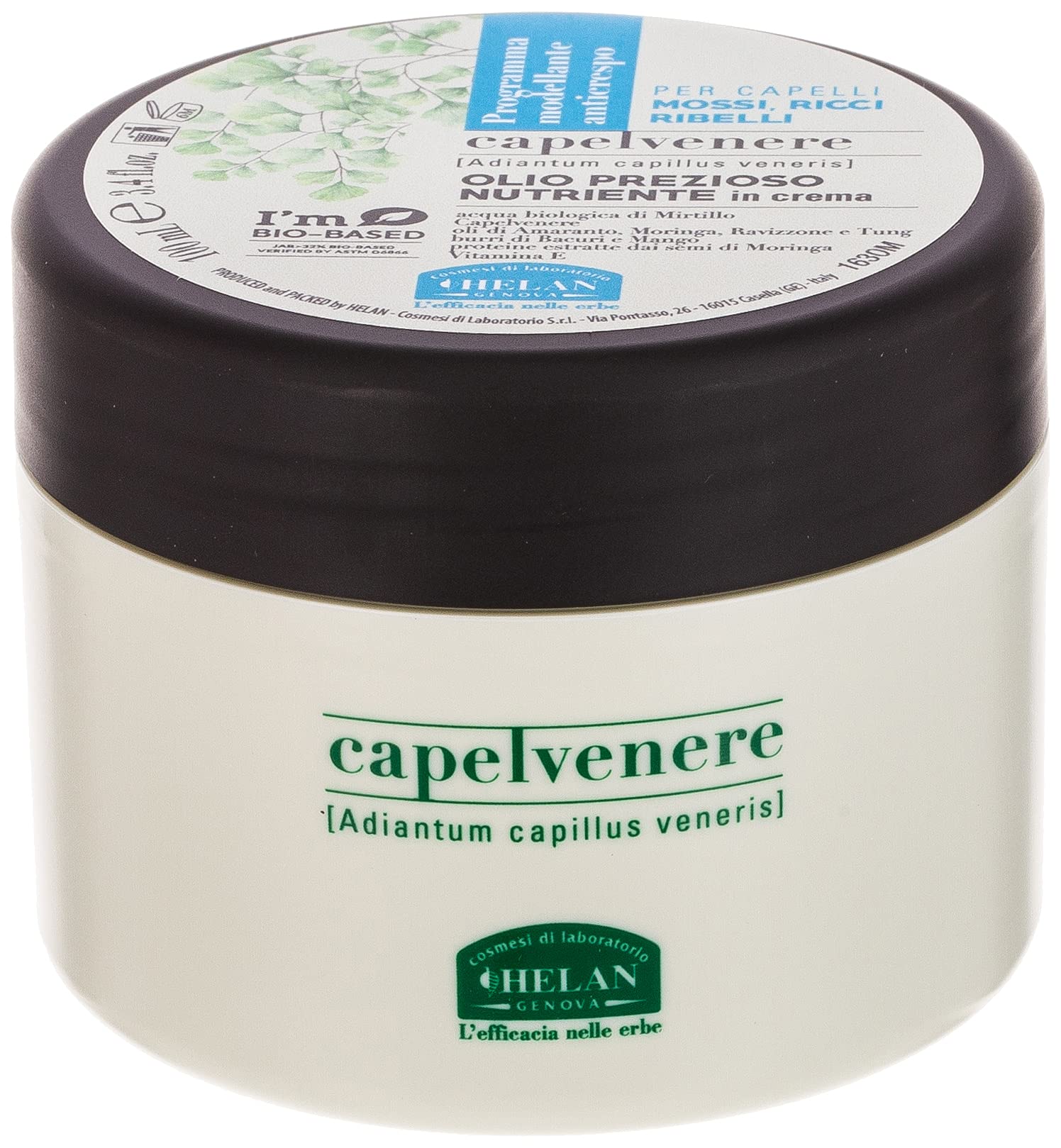 Helan - Capelvenere BioOlio Prezioso Nutriente in crema 100 mL - Naturopatica shop & therapy