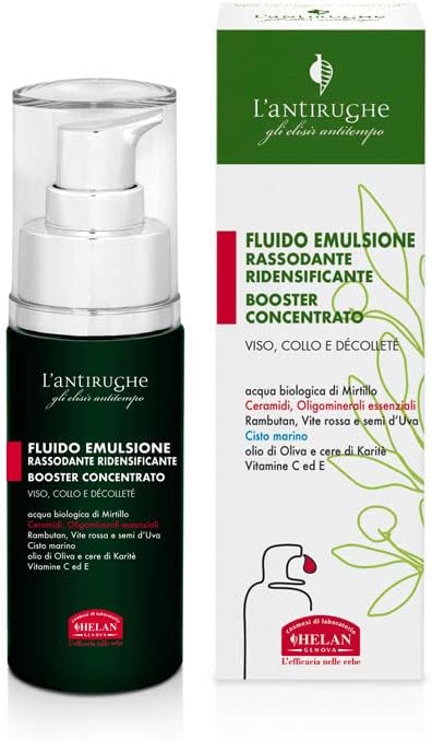 ELISIR ANTITEMPO - L'Antirughe Fluido Emulsione Rassodante Ridensificante Booster Concentrato Rassodare la pelle del viso con una texture fluida e leggera
