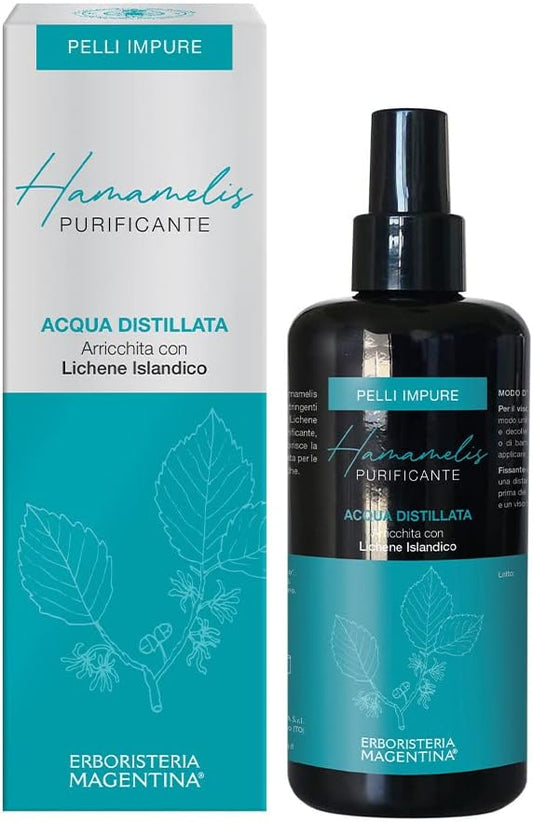 Erboristeria Magentina Acqua Distillata Hamamelis Purificante 200 ml