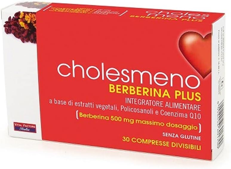 Cholesmeno Berberina Plus 30 compresse divisibili