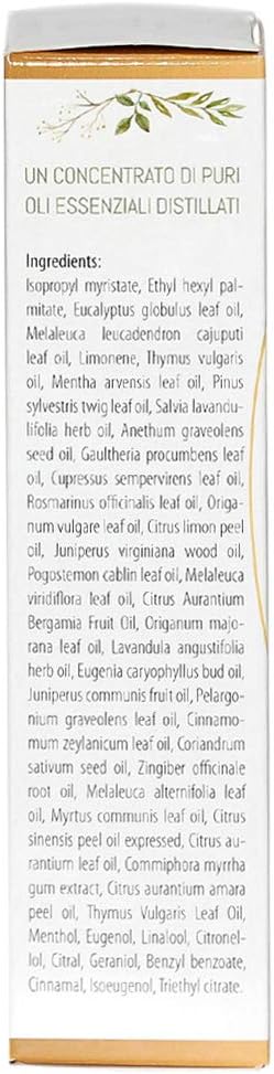 Olio Balsamico 31 Essenze Naturali 100 Milliliter - Naturetica