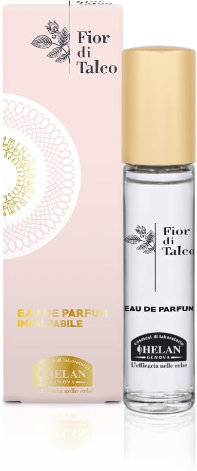 Helan, Fior di Talco - Profumo Donna Note Fresche Agrumate Eau de Parfum Femminile Talcata Floreale con Vaniglia e Fiori d'Arancio, Profumi Donna Leggeri dalla Fragranza Muschiata Durata 4 - 5 Ore 10 ml - Naturopatica shop & therapy