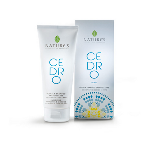 Cedro Shampoo e Bagnoschiuma Energizzanti 200 ml