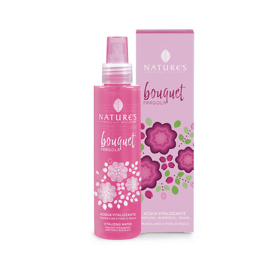 Nature's Bouquet Fragola Acqua vitalizzante 150 ml - Naturopatica shop & therapy