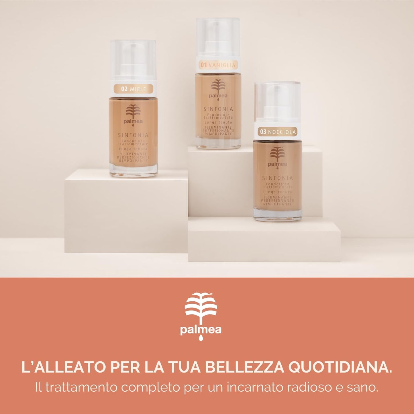 Sinfonia Fondotinta trattamentale (03 Nocciola)