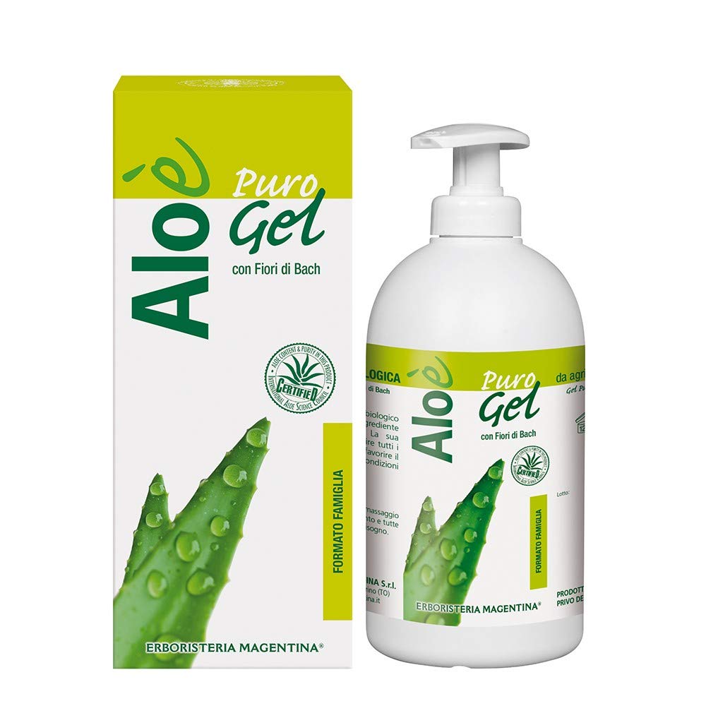 Erboristeria Magentina - Linea Aloè (Succo Puro Aloe con Polpa 1000ml)