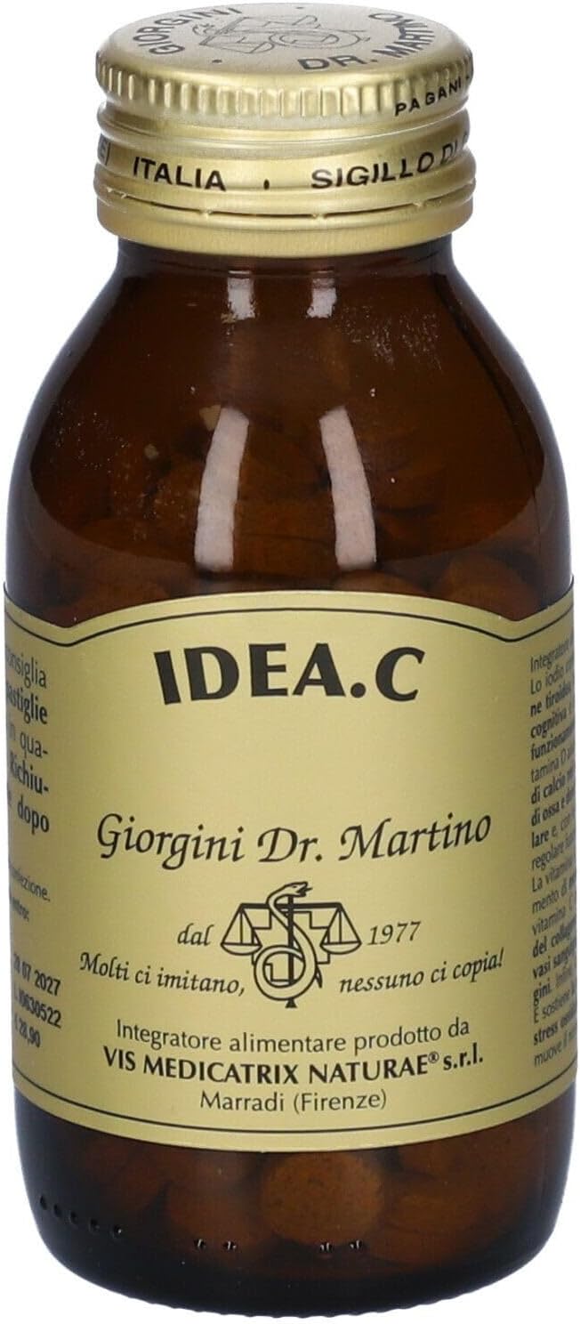Dr Giorgini Idea.C - difese immuniarie - Iodio, Vitamina D, E, A e C - 180 pastiglie