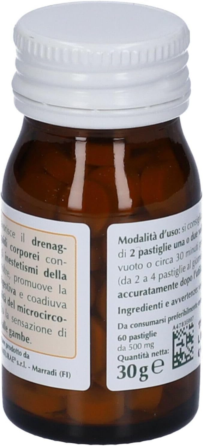 Dr Giorgini ANANAS ESTRATTO TITOLATO A 2500 2500 gdu/g In BROMELINA Pastiglie - 30 g (30 dosi da 2 pastiglie)