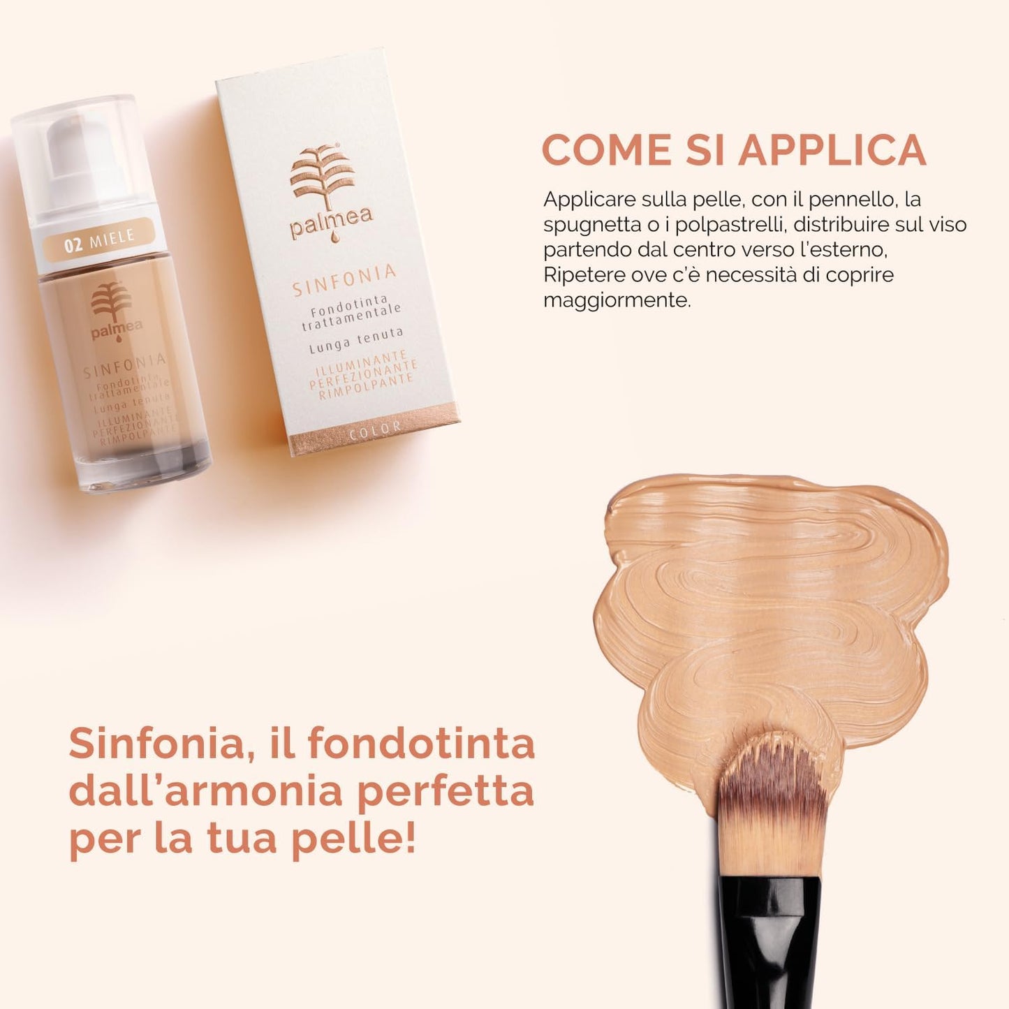 Sinfonia Fondotinta trattamentale (03 Nocciola)