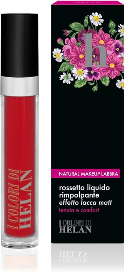 Helan - Rossetto Liquido Effetto Lacca Matt Borgogna 4 mL