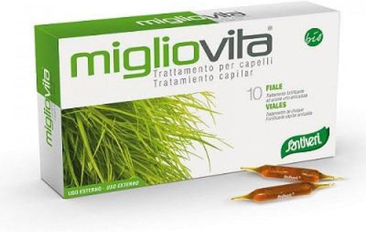 Santiveri Migliovita Trattamento per Capelli - 100 ml (10 fiale x 10 ml)