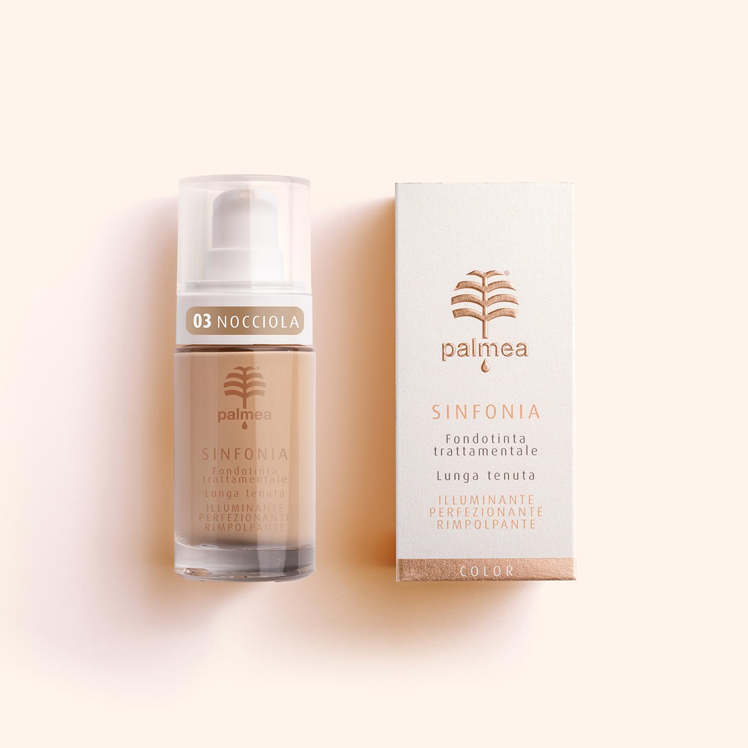 Sinfonia Fondotinta trattamentale (02 Miele)