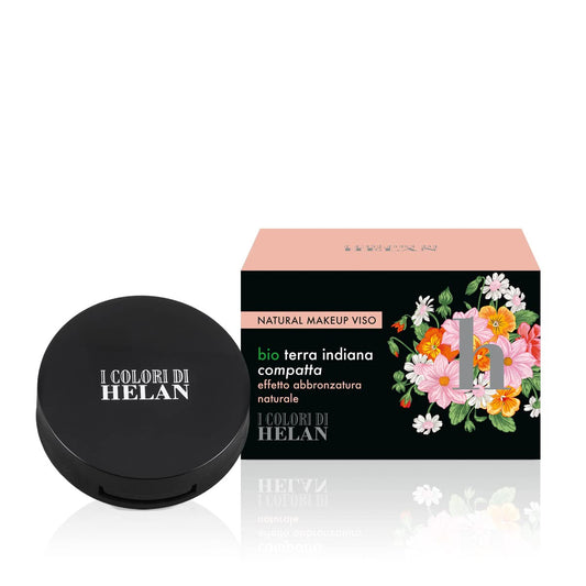 Helan. Bio Terra Indiana Compatta, impalpabile, luminosa, effetto abbronzatura naturale, Faggio - Naturopatica shop & therapy
