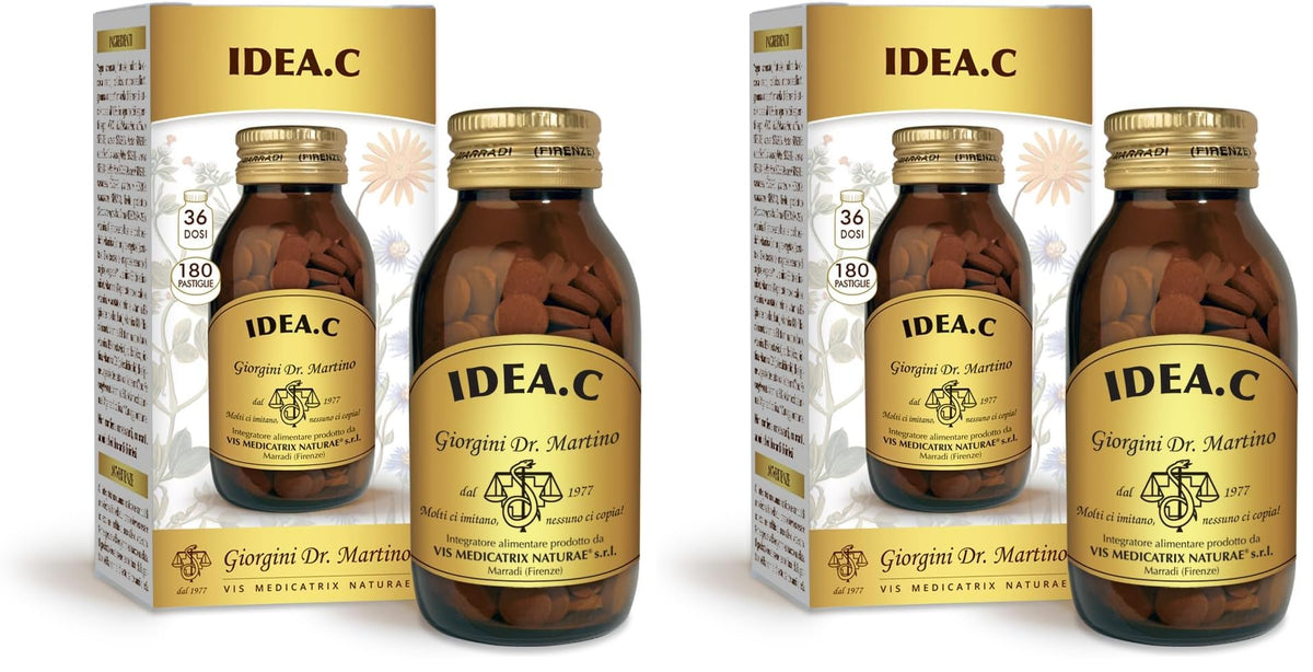Dr Giorgini Idea.C - difese immuniarie - Iodio, Vitamina D, E, A e C - 180 pastiglie