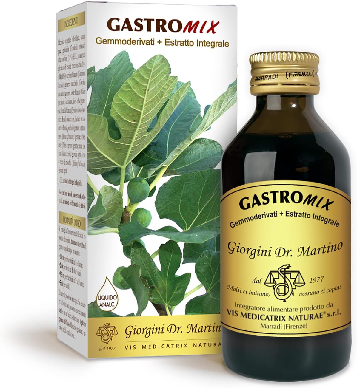 Dr Giorgini Integratore Alimentare, Gastromix Liquido Analcoolico - 100 ml