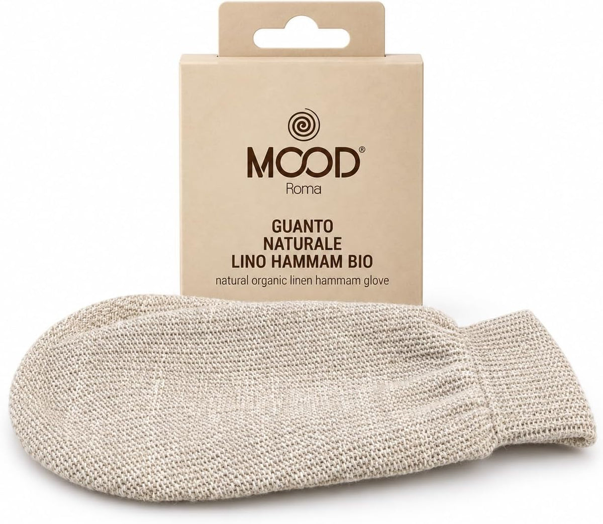 Guanto Hammam in Lino Naturale Bio