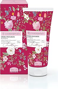 Helan, Cuori di Petali, Crema Corpo Idratante Pelle Secca, Nutriente Effetto Seta - Crema Corpo Profumata con Petali di Rose, Olio e Burro di Oliva, Vitamina E e Zafferano, 200 ml - Made in Italy - Naturopatica shop & therapy