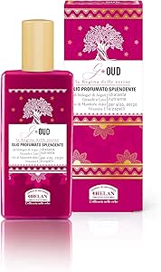 Helan, G Oud, Olio Capelli, Viso e Corpo, Profumato e Illuminante, per Pelle e Chioma Setosa e Morbida, a Rapido Assorbimento - Secco Idratante con Lino, Frutti di Argan e Vitamina E, 50 ml - Naturopatica shop & therapy