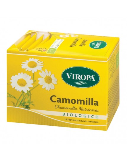 Tisana biologica camomilla 15 filtri