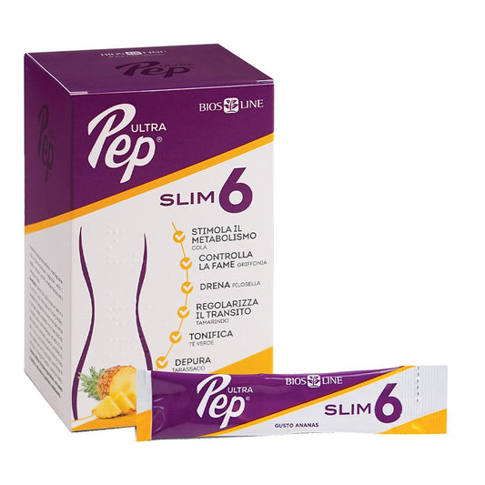Ultra Pep Slim 6 Zero Gusto Ananas 20 Bustine liquide - Naturopatica shop & therapy