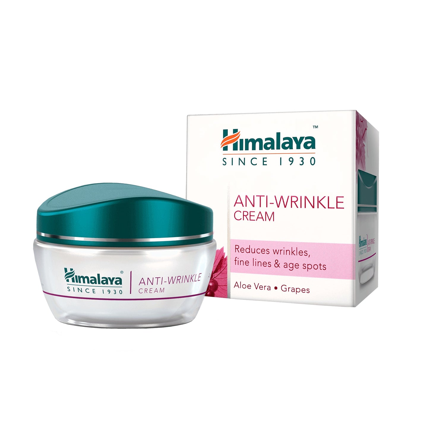 Himalaya Crema Anti-Rughe – Idratante e Levigante con Aloe Vera e Uva