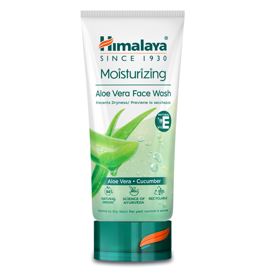 Himalaya Detergente Viso Idratante all’Aloe Vera e Cetriolo – 150ml