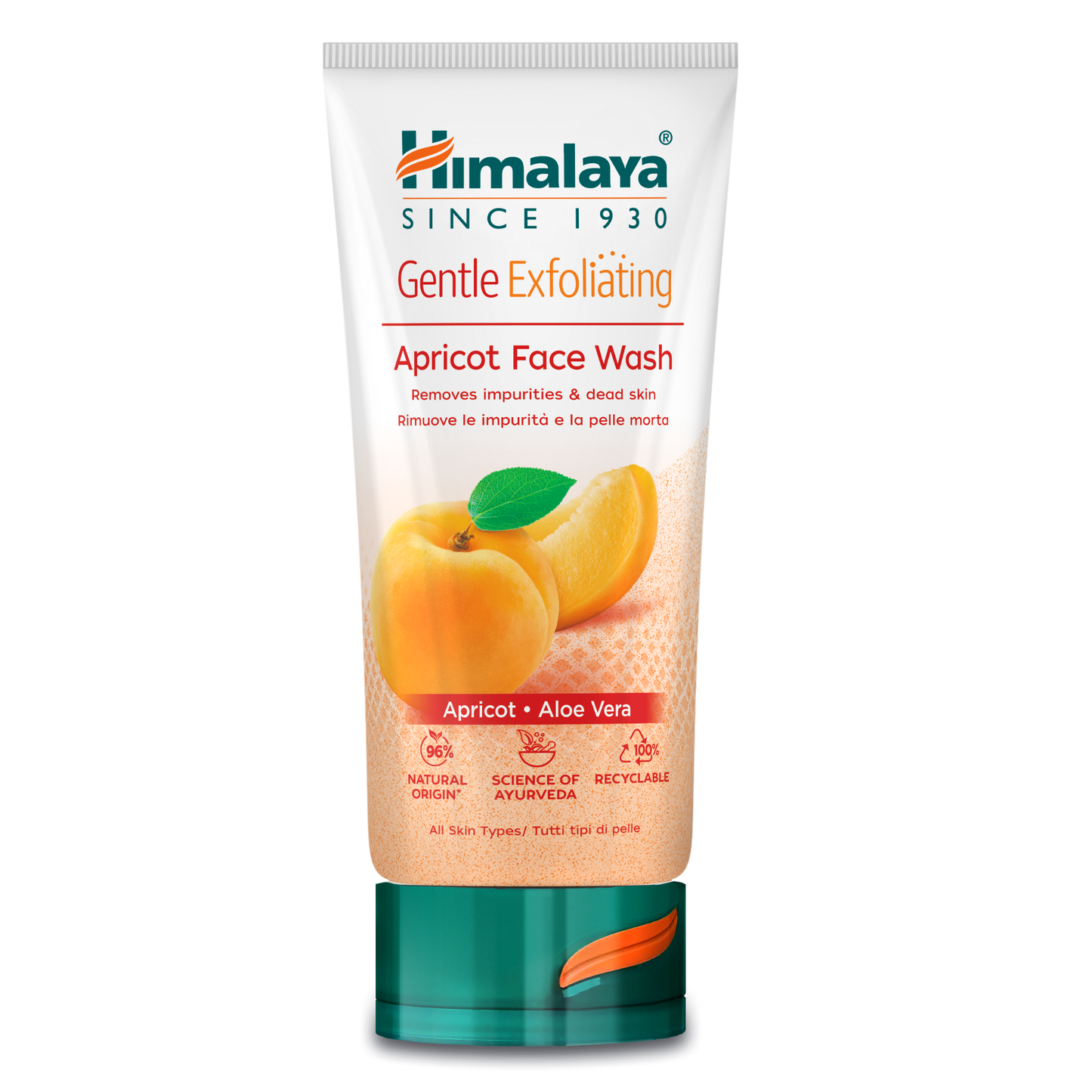 Himalaya Detergente Viso Esfoliante Delicato all’Albicocca – 150ml