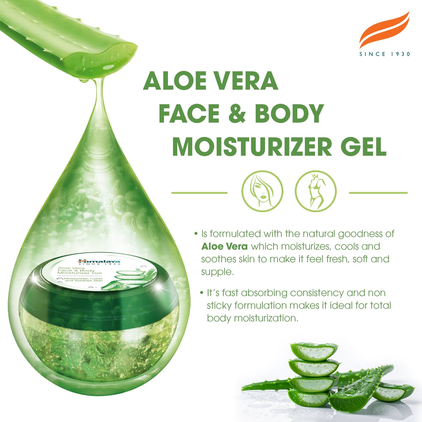 Himalaya Gel Idratante Viso e Corpo all’Aloe Vera – 300ml