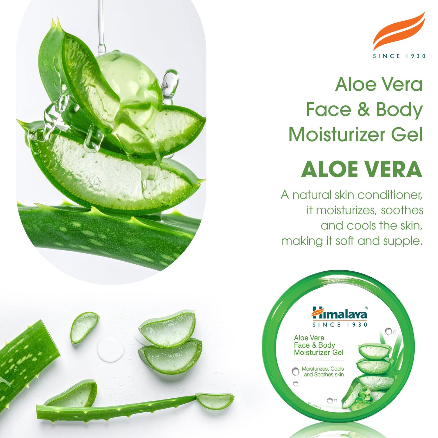 Himalaya Gel Idratante Viso e Corpo all’Aloe Vera – 300ml