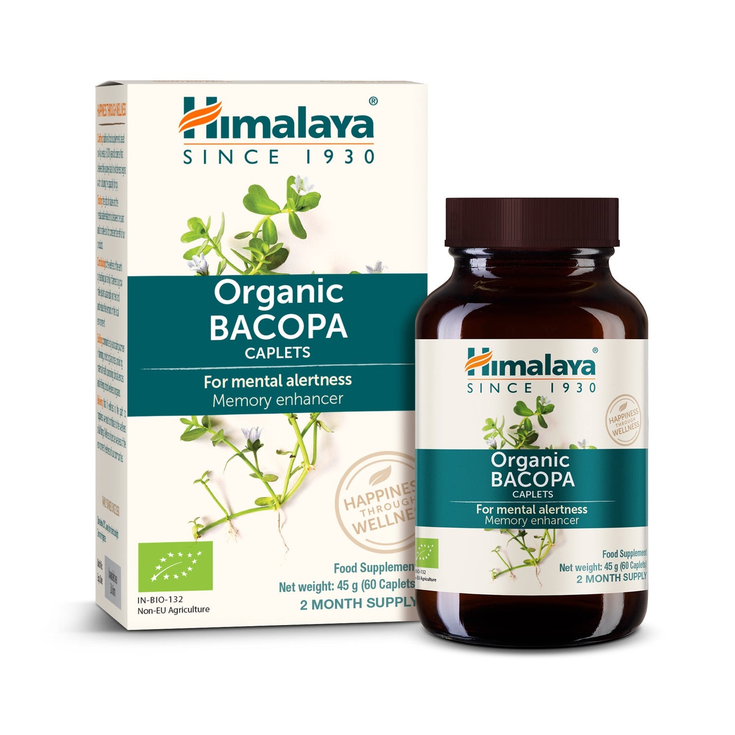 Himalaya Bacopa Biologica (Brahmi) – Memoria e Concentrazione