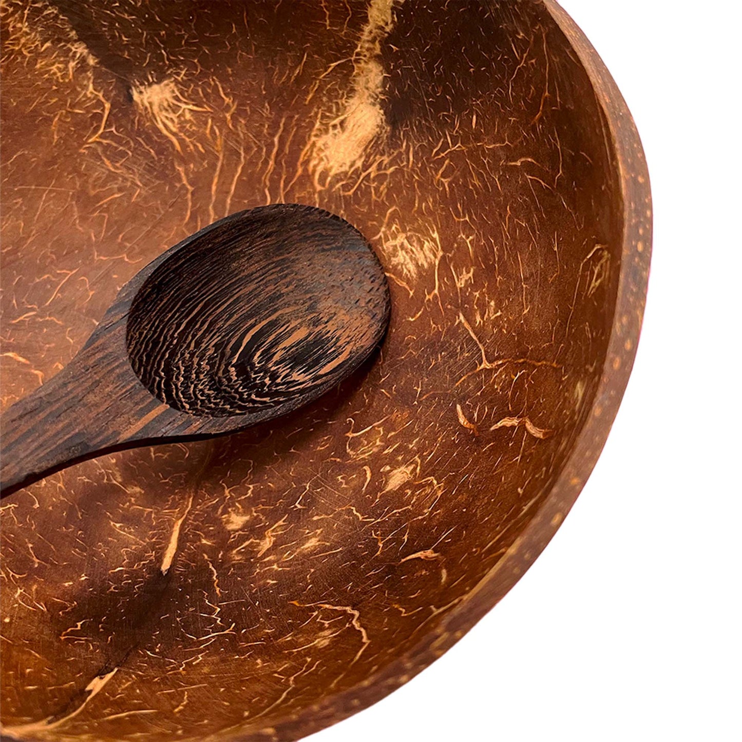 Cocco Bowl Artigianali iHEALTHY: Set Ciotola e Cucchiaio Eco-Friendly per i Tuoi Piatti