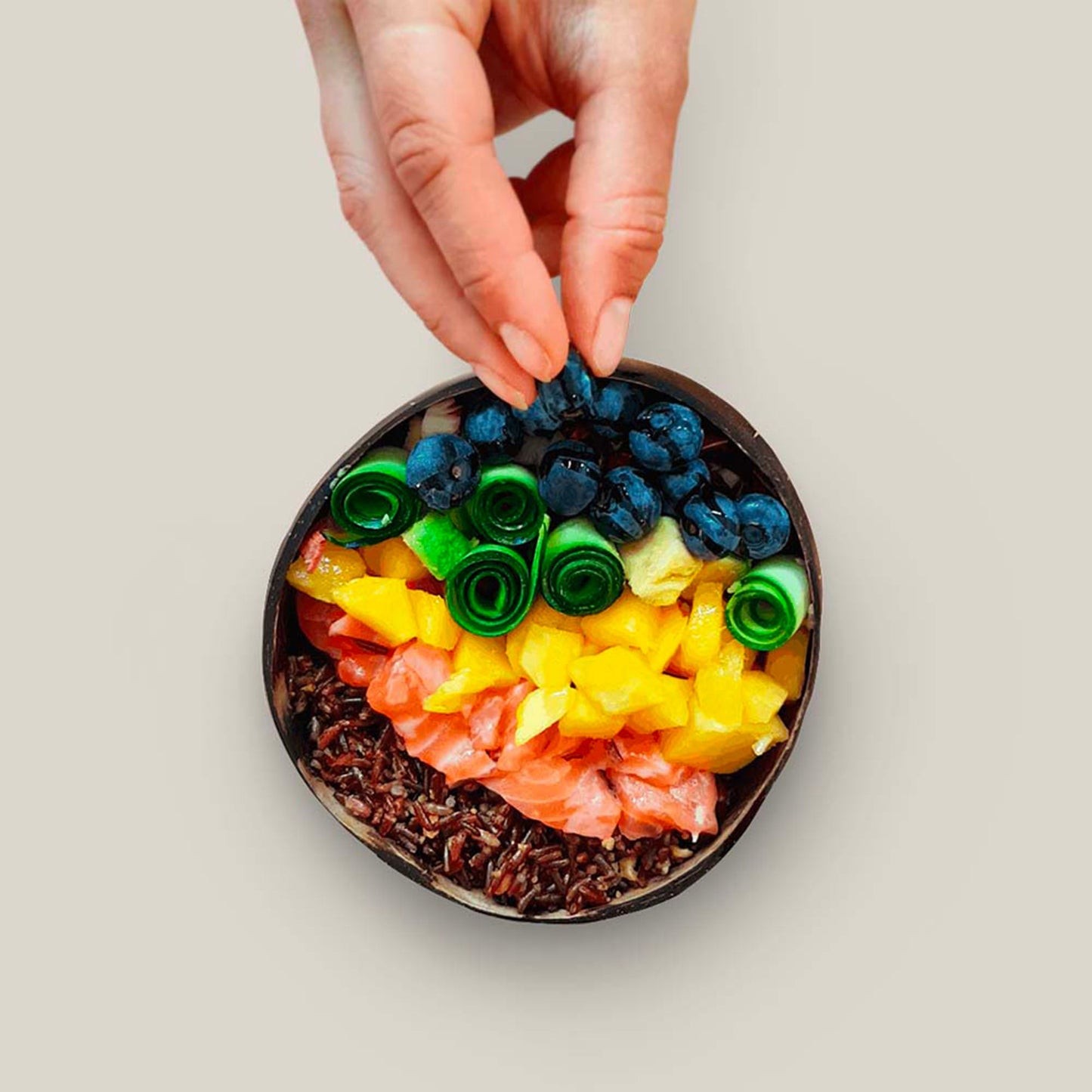 Cocco Bowl Artigianali iHEALTHY: Set Ciotola e Cucchiaio Eco-Friendly per i Tuoi Piatti