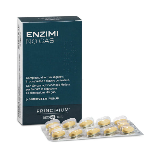 Principium enzimi no gas