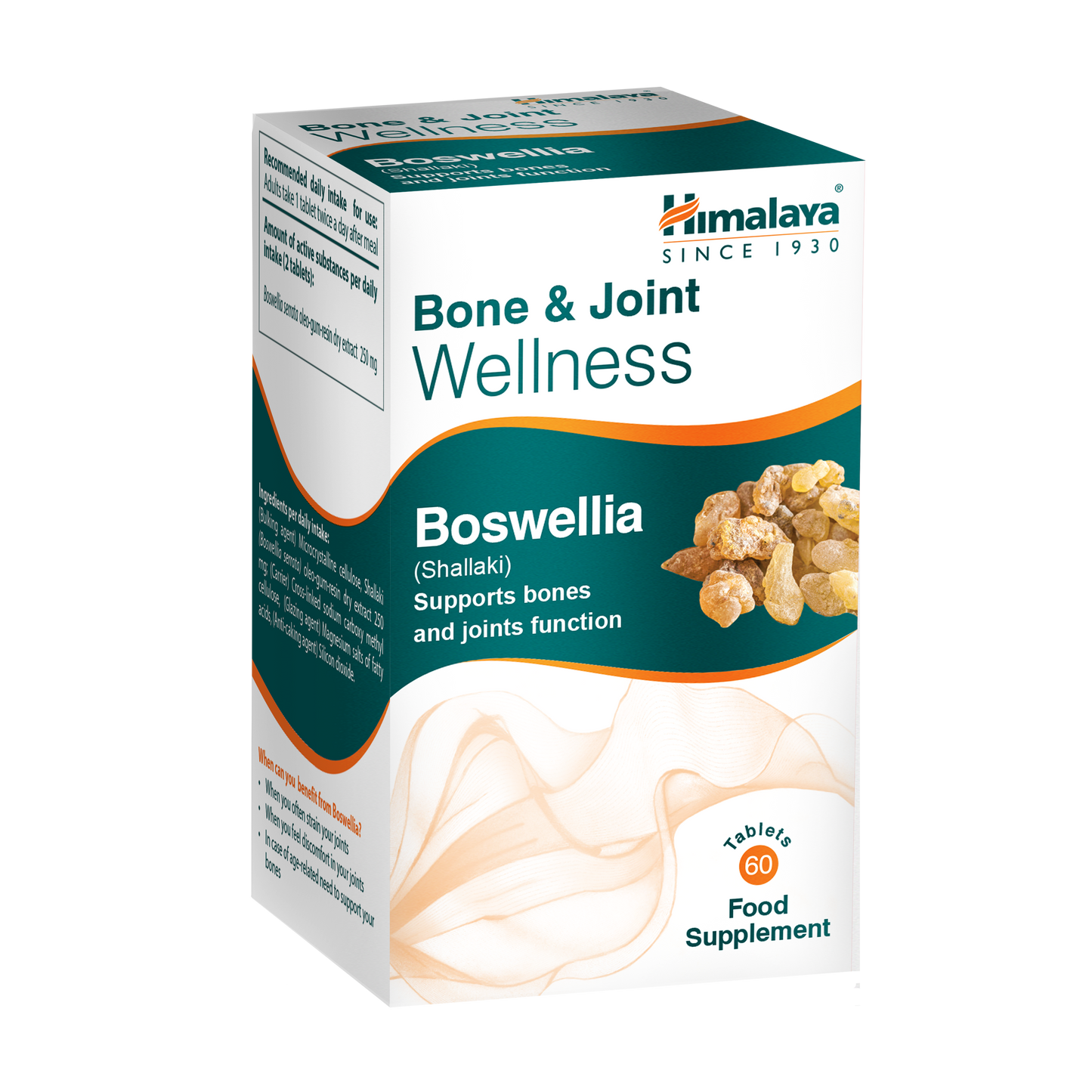 Himalaya Bone & Joint Wellness Boswellia - 60 Tablets