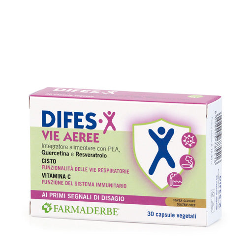 Difes X vie aeree 30 capsule