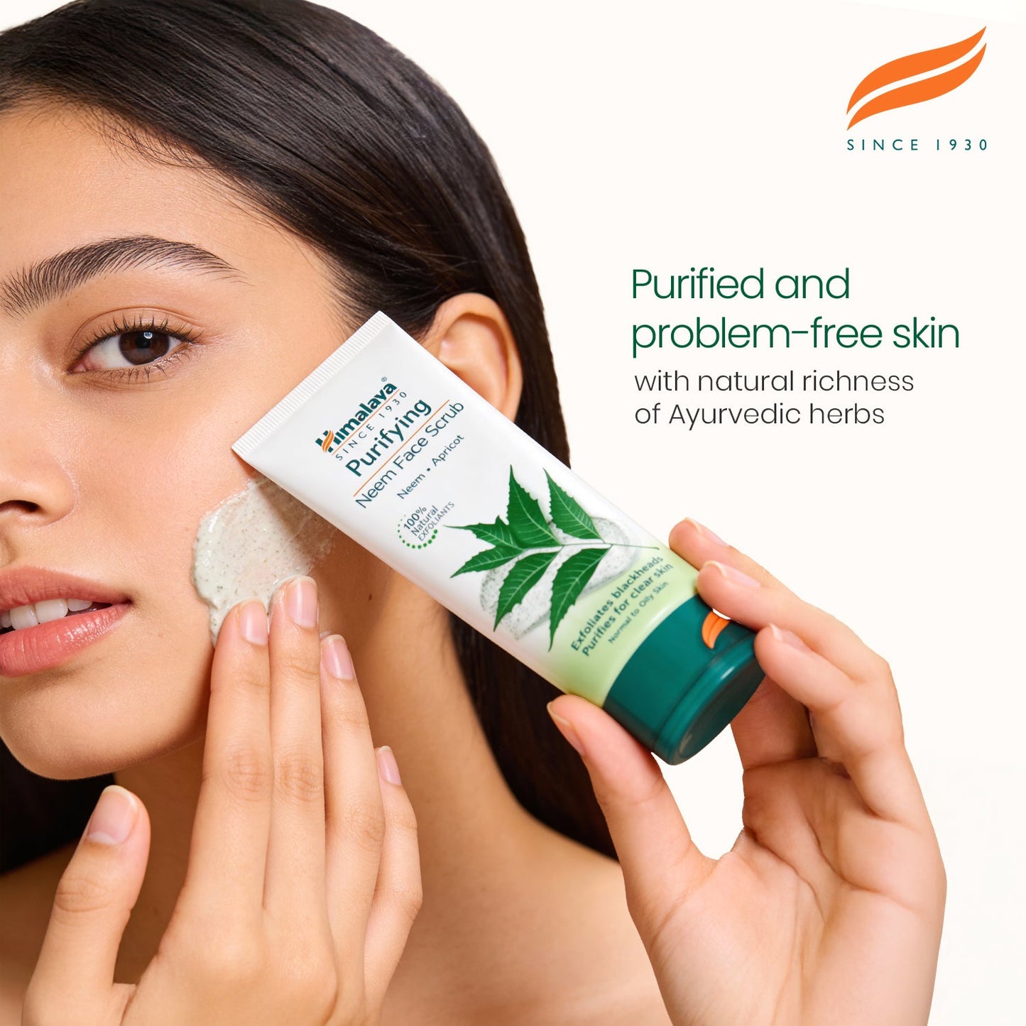 Himalaya Scrub Purificante al Neem – Pelle Libera da Impurità