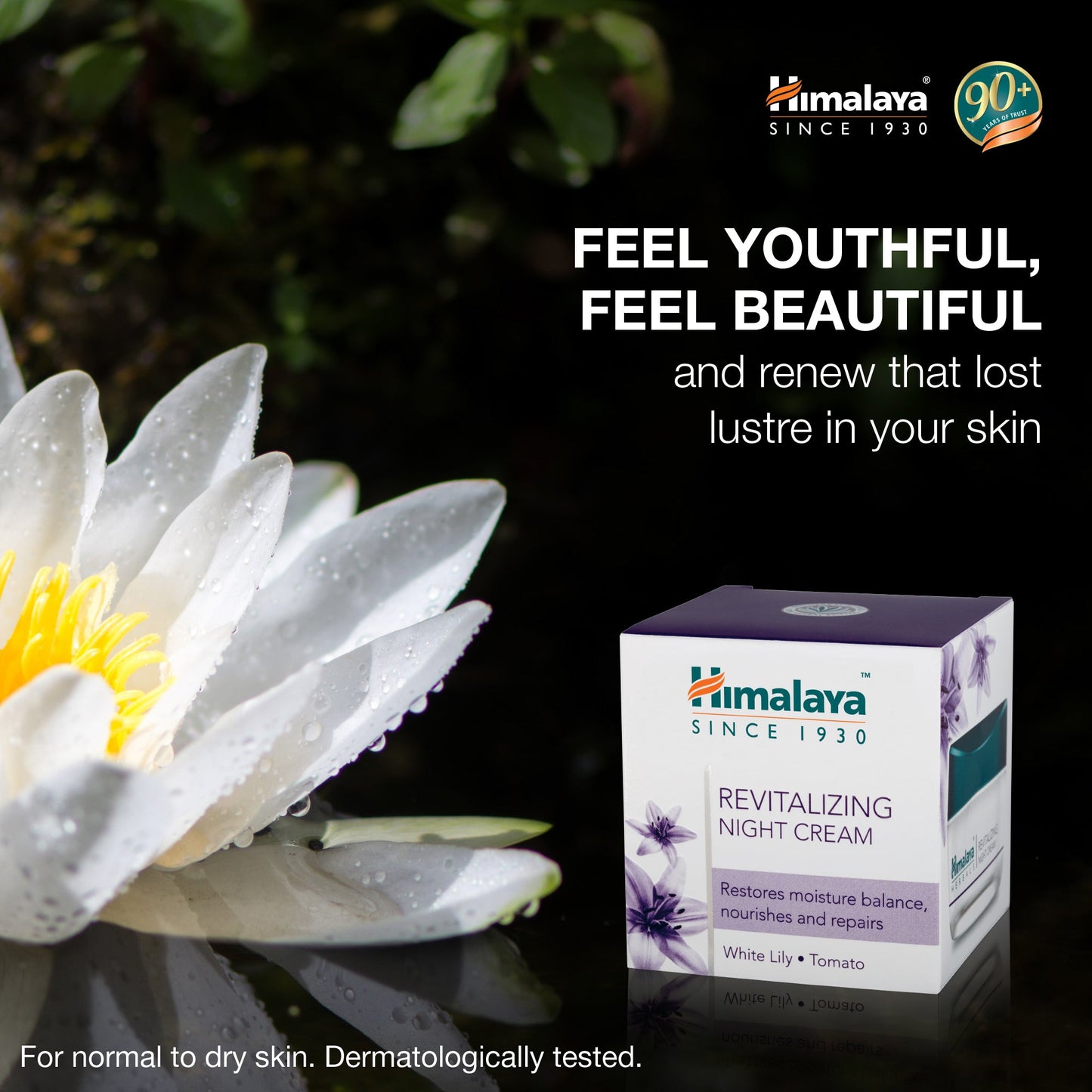 Himalaya Crema Notte Rivitalizzante – Nutrimento e Riparazione Notturna