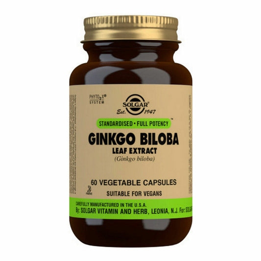 Ginkgo biloba Solgar 60 capsule vegetali