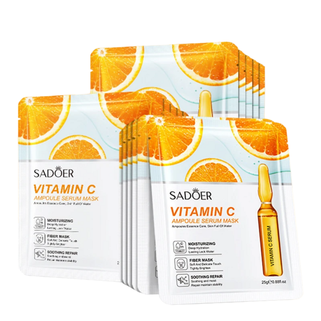 15-Piece 24K Gold Hyaluronic Acid Face Mask Set-0