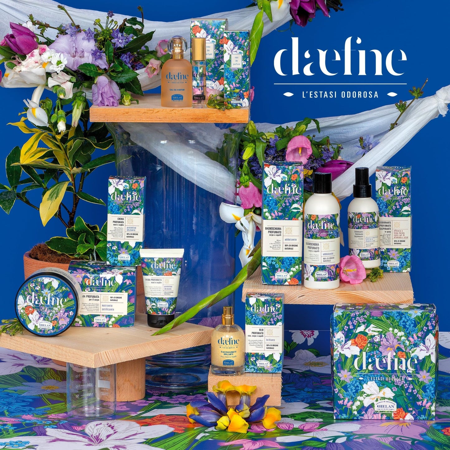 Helan Daefne - Crema Mani Secche e Screpolate con Vitamina C e E Rivitalizzante per Unghie con Cheratina Vegetale, Crema Idratante con Olio di Mandorle Dolci, 96% Origine Naturale, 50 ml Made in Italy - Naturopatica shop & therapy