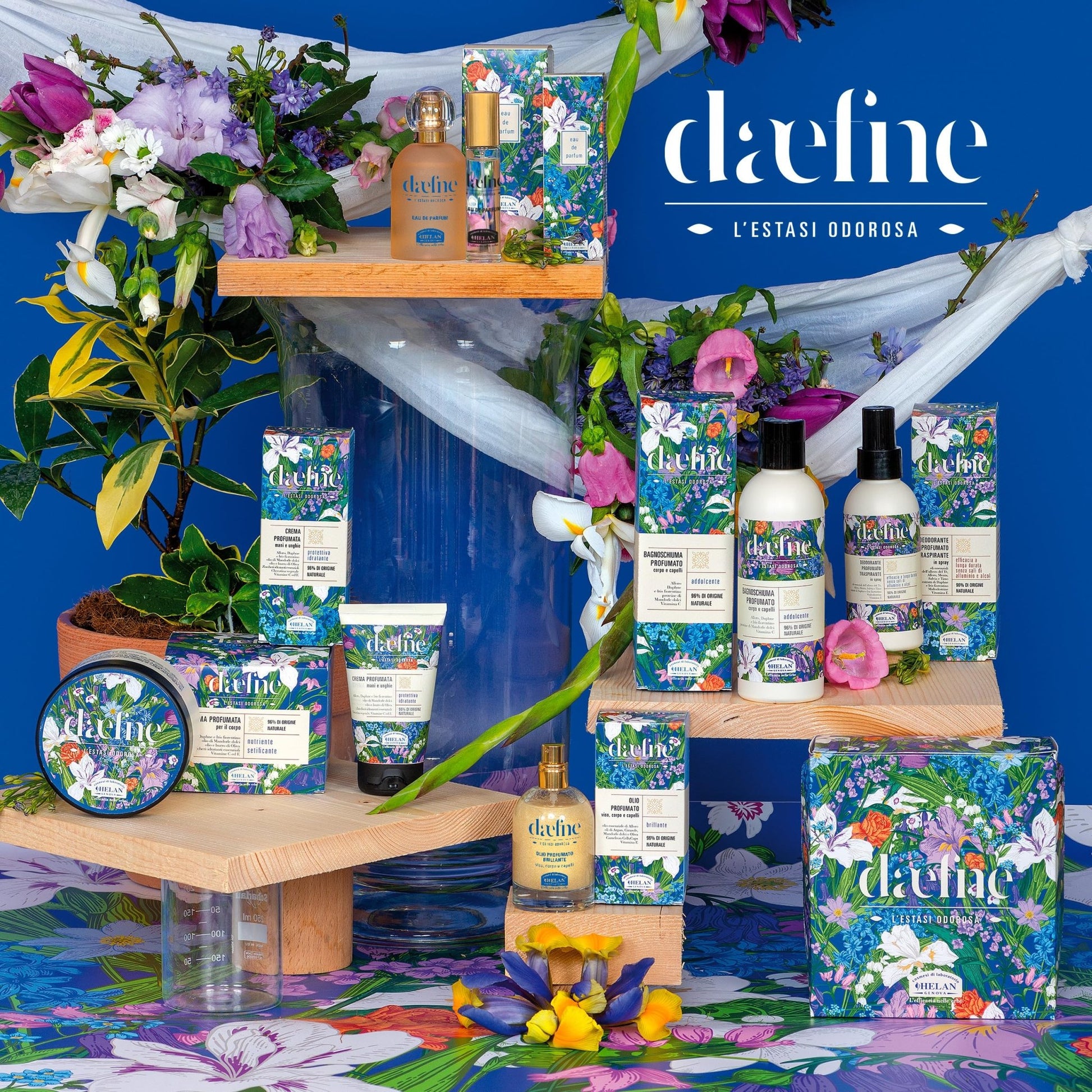 Helan Daefne - Crema Mani Secche e Screpolate con Vitamina C e E Rivitalizzante per Unghie con Cheratina Vegetale, Crema Idratante con Olio di Mandorle Dolci, 96% Origine Naturale, 50 ml Made in Italy - Naturopatica shop & therapy