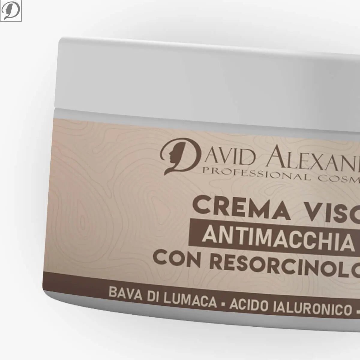 Crema Viso Antimacchia con Bava di Lumaca 50 ml - Acido Ialuronico e Resorcinolo