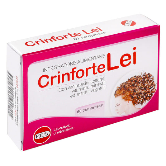 Crinforte LEI 60 Compresse | Integratore per Capelli, Unghie e Pelle Donna
