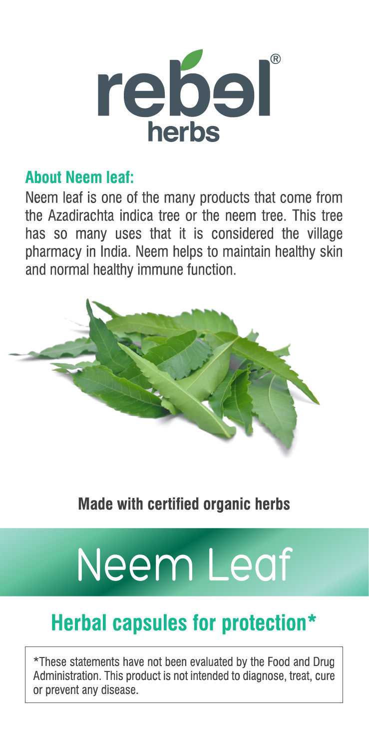 Capsule di Foglie di Neem