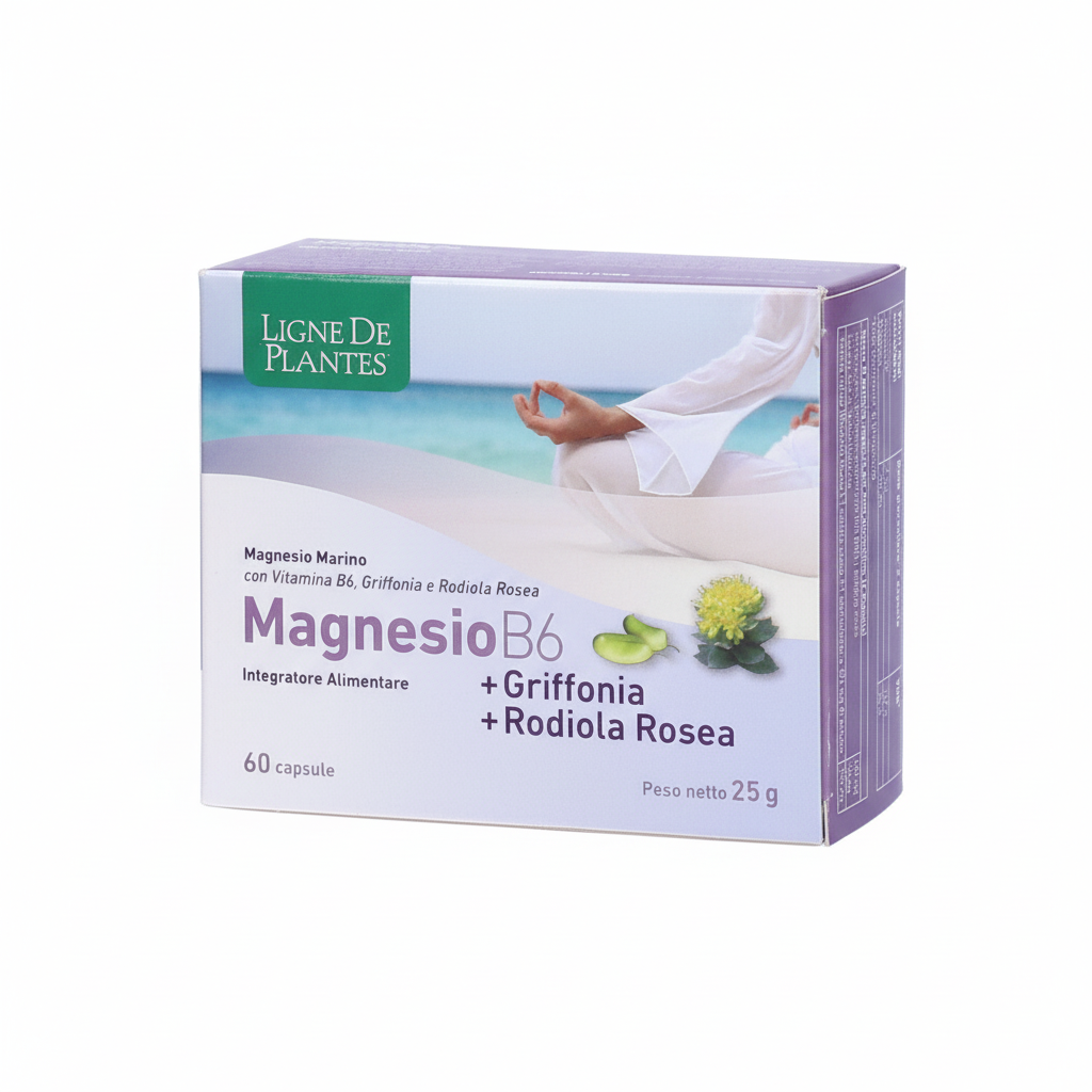 MAGNESIO B6 Griffonia Rodiola 60 Capsule