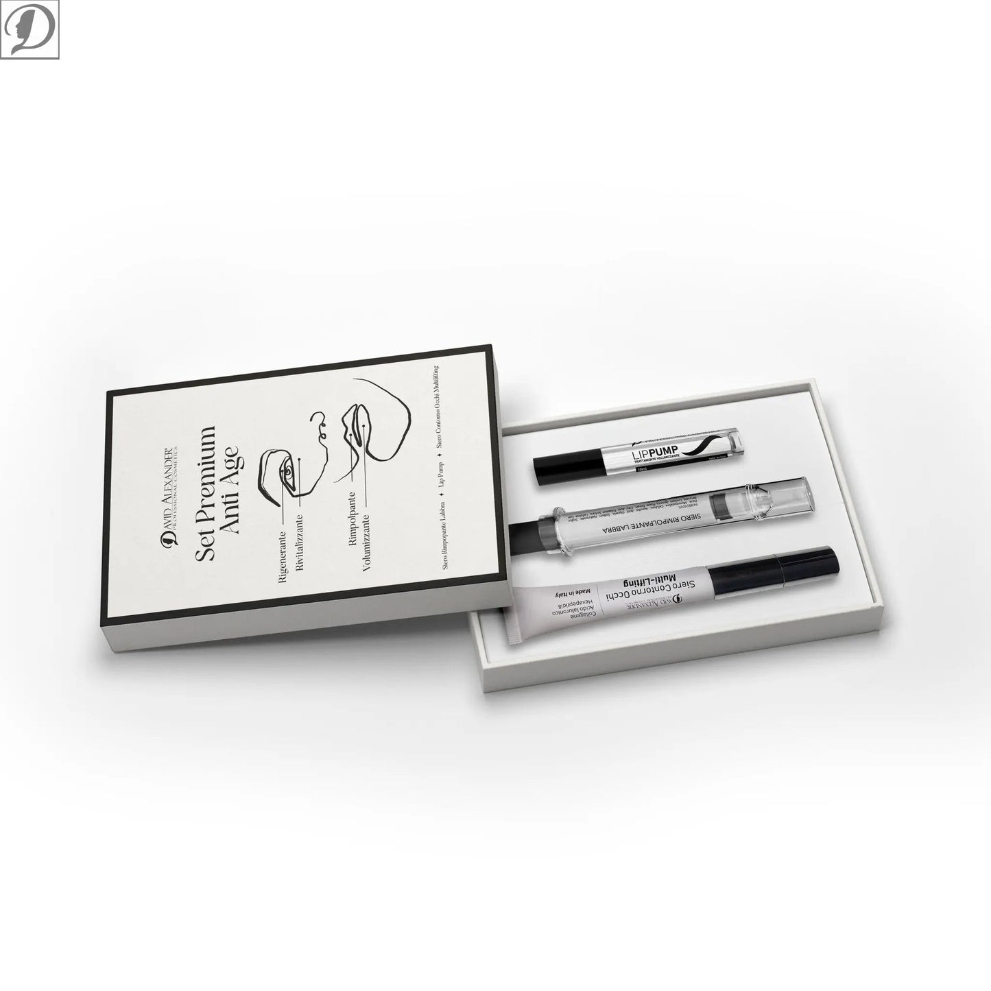 Kit Labbra e Contorno Occhi – Volumizzante, Idratante e Anti-Fatica con Applicatori Massaggianti