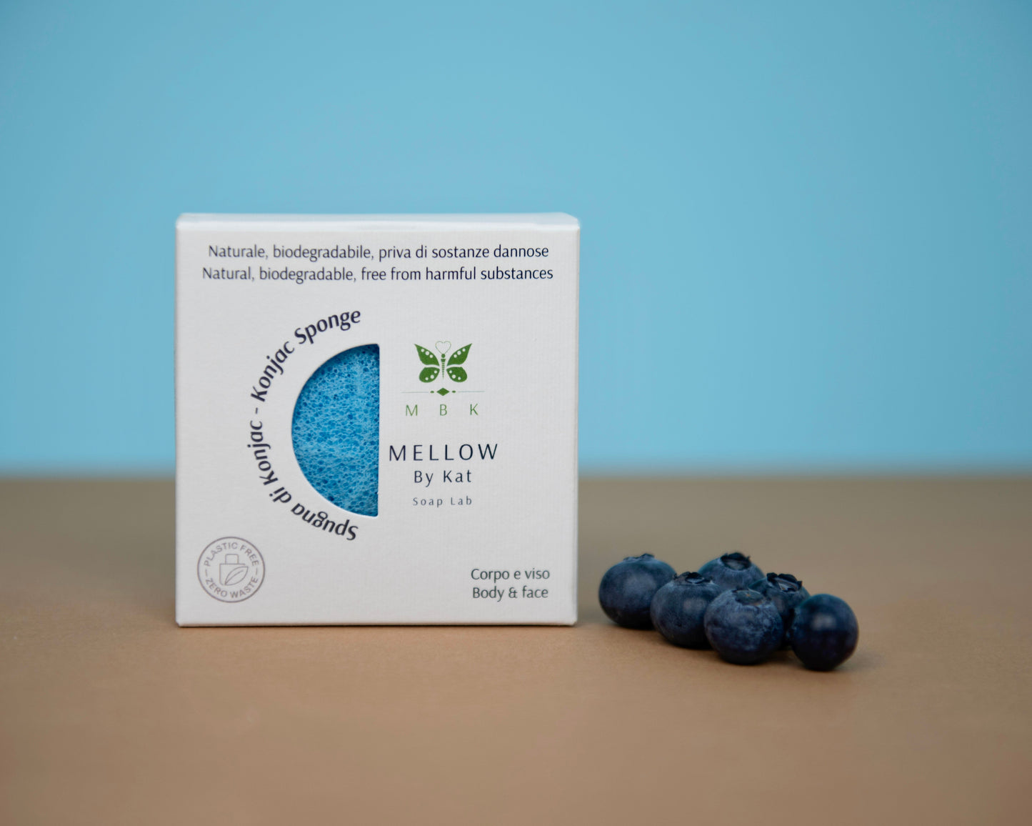 Spugna di Konjac Viso e Corpo