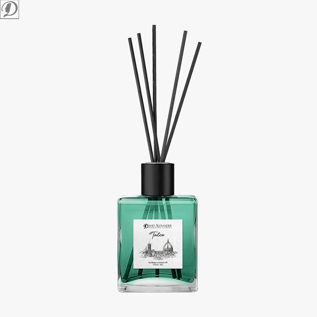 Profumatore per Ambiente Talco – Fragranza Pulita e Raffinata con Bastoncini in Bambù