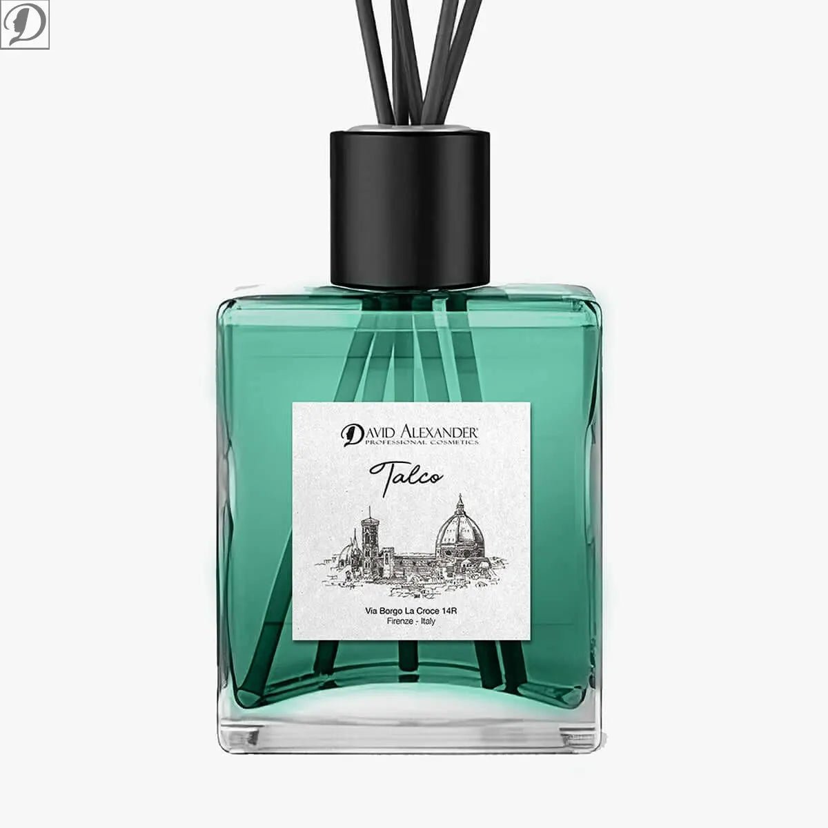 Profumatore per Ambiente Talco – Fragranza Pulita e Raffinata con Bastoncini in Bambù