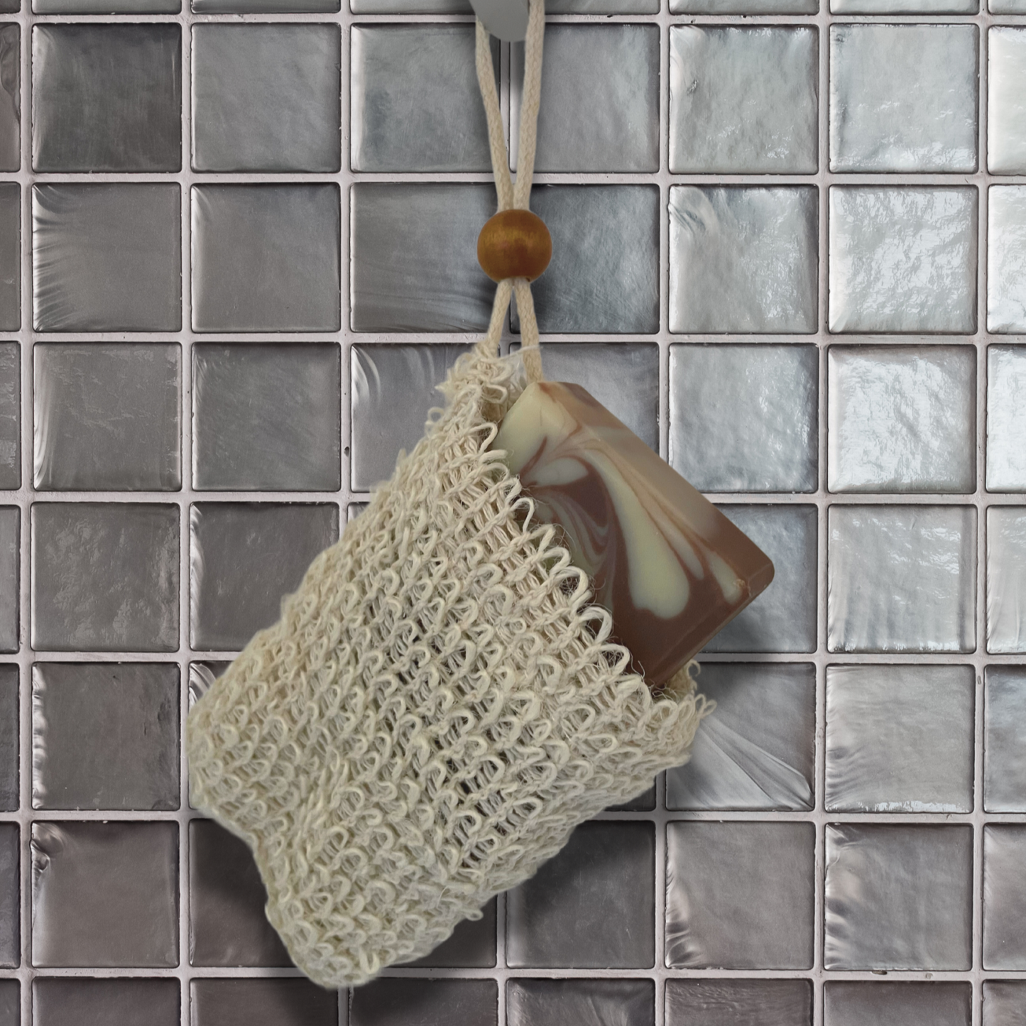 Sacchetto Portasapone Fibra di Sisal